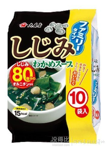 大森屋 日式味增湯 海帶速食 5.4g*10袋