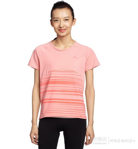 adidas 阿迪達(dá)斯 女式 YOGA 短袖T恤 A96360 （另有短裙）