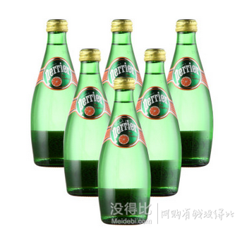 Perrier   巴黎水含氣西柚味飲料1.98L（6*330mL）/箱