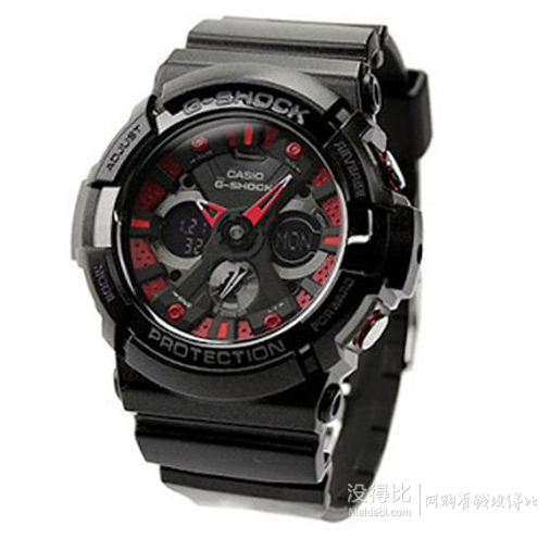CASIO 卡西歐 G-Shock 男生系列電子男士手表 GA-200SH-1A  655.2元包郵（936下單7折）
