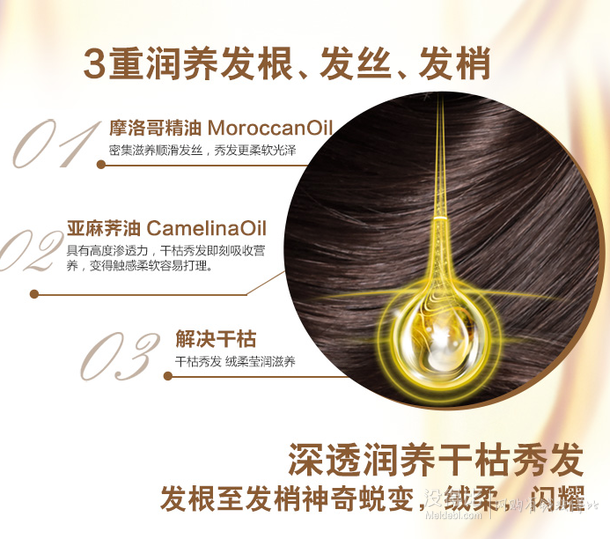 L'OREALPARIS巴黎歐萊雅精油潤養(yǎng)洗發(fā)露200ml  10.9元（20.9元，99-50）