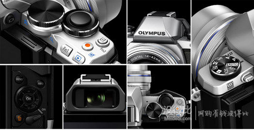 OLYMPUS 奧林巴斯 E-M10微單相機(jī)雙鏡頭（14-42EZ電動(dòng)餅干+15mm f/8.0 ）3999元包郵