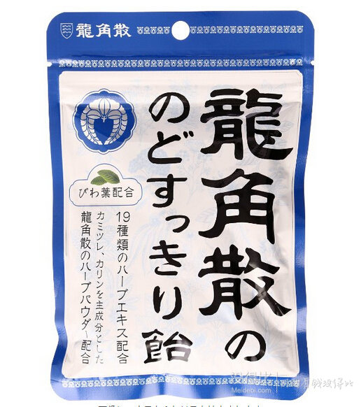 湊單品！龍角散 潤喉糖 100g