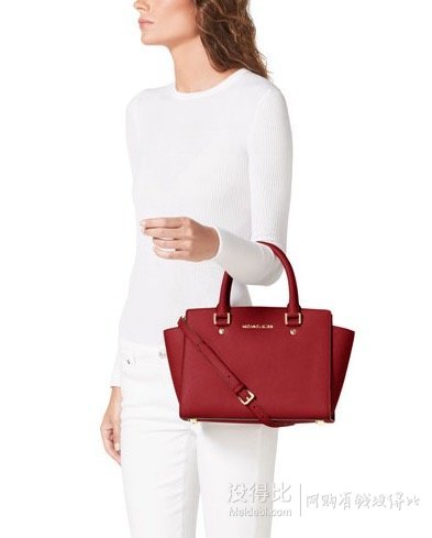 直郵含稅到手￥1169！MICHAEL Michael Kors Selma 女士中號耳朵包