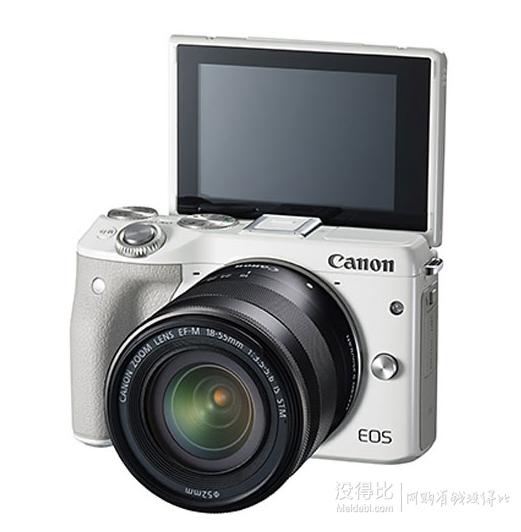 Canon 佳能 EOS M3（EF-M 18-55mm f/3.5-5.6 IS STM）微單套機 3629元包郵