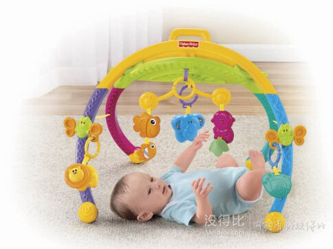 Fisher Price 費(fèi)雪 W9840 動(dòng)物互動(dòng)健身器 127.2包郵（159，下單8折）