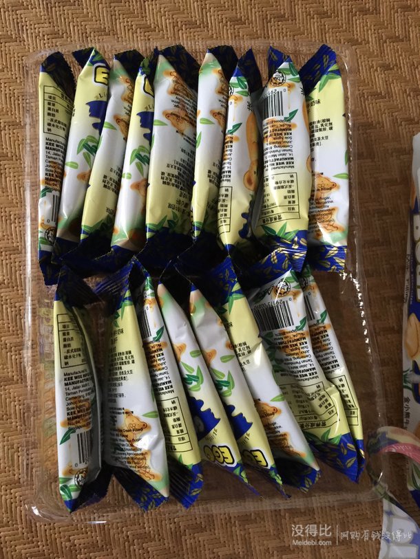 力薦！香脆可口！金小熊牛奶灌心餅180g