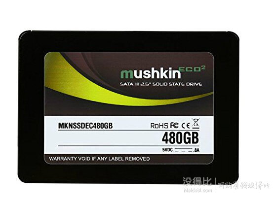 Mushkin Enhanced ECO2 MKNSSDEC 480GB  SSD 固態(tài)硬盤  1099元