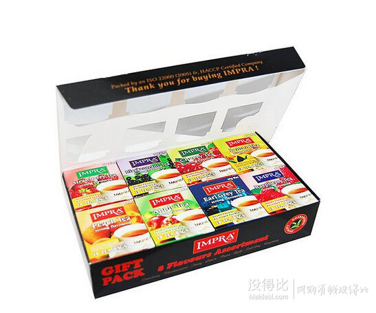 Impra英伯倫錫蘭禮盒裝紅茶2g*10袋*8盒(斯里蘭卡進口) 折50元（99元，滿199-100后）