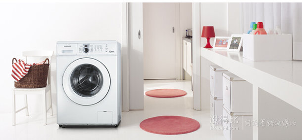限地區(qū)！SAMSUNG 三星 WF1702NCW/XSC 滾筒洗衣機 7公斤 1599元（1699-100）