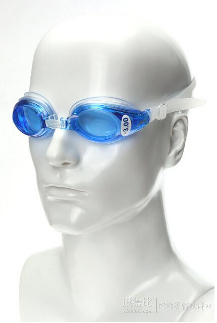 Speedo 速比濤 中性 近視游泳眼鏡Mariner Optical Goggle 8-008510486 湖水藍(lán) 500  123.8包郵（239，下單6折）