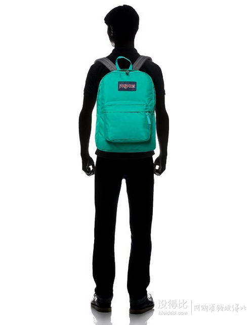 JanSport 杰斯伯 T501 馬蹄形戶外雙肩背包綠色 折約176元包郵（247.5元，下單8折）
