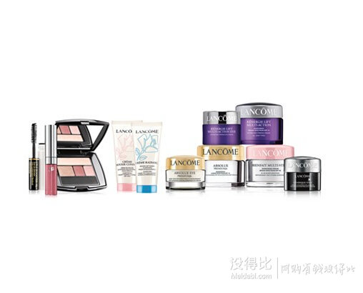 Lancome 蘭蔻 護膚及美妝滿35美元送7件套大禮包
