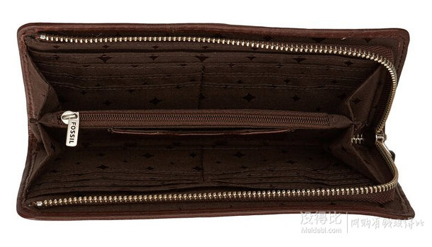 FOSSIL 化石 Marlow Print Flap Clutch 女士長款錢包