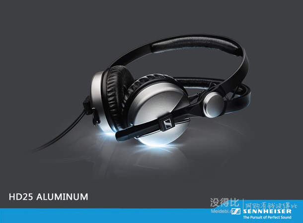 Sennheiser 森海塞爾 HD 25 ALUMINIUM 頭戴式專業(yè)級DJ監(jiān)聽耳機  1488元包郵（1888-400）