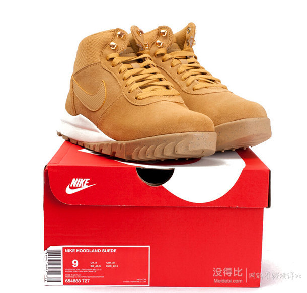 NIKE 耐克 HOODLAND SUEDE 男子復(fù)刻鞋 265元包郵（315-50）