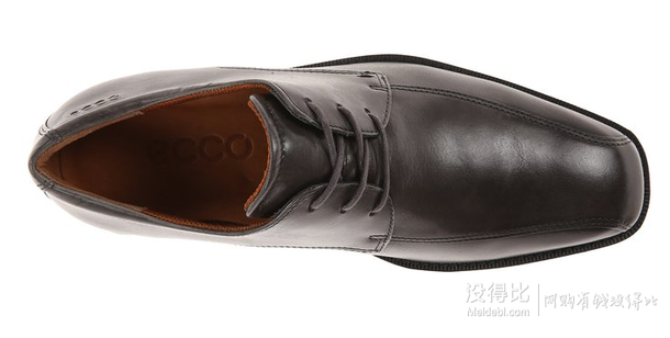 ECCO 愛步Edinburgh Bike 男士真皮系帶皮鞋