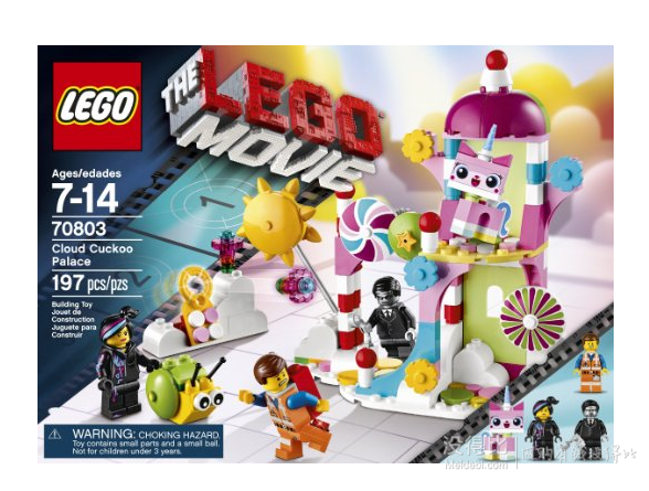 LEGO 樂高 Movie 70803 Cloud Cuckoo Palace 云布谷鳥宮殿