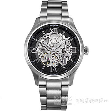 尼維達(dá)（Nivada）復(fù)古鈦鋼全鏤空機(jī)械表GM6102-505031   729元