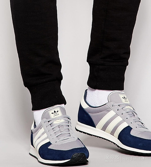 新低價(jià)！Adidas Originals 阿迪達(dá)斯三葉草 ORIGINALS 中性 板鞋ADISTAR RACER