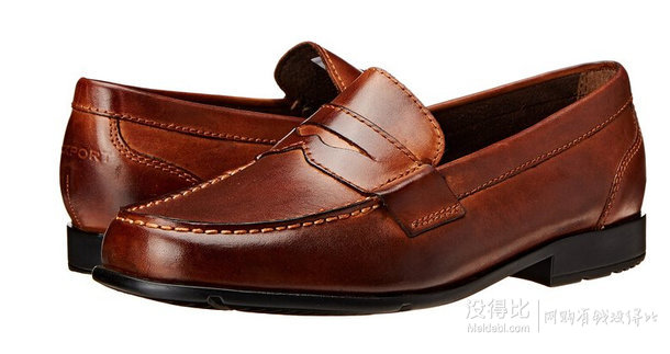 Rockport 樂步 Commercial  男士真皮樂福鞋