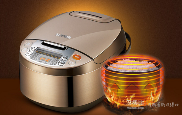 手機端：SUPOR 蘇泊爾 CFXB40FC833-75電飯煲金色 249元包郵