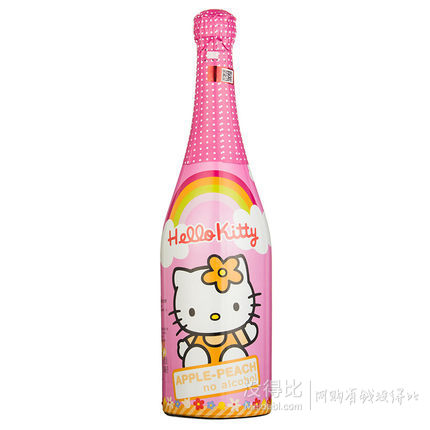 七夕神器！ Hello Kitty凱蒂貓 水蜜桃蘋果果汁飲料750ml