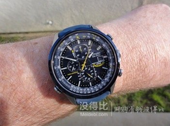 CITIZEN 西鐵城 藍天使 AT8020-03L 男款五局電波光動能腕表