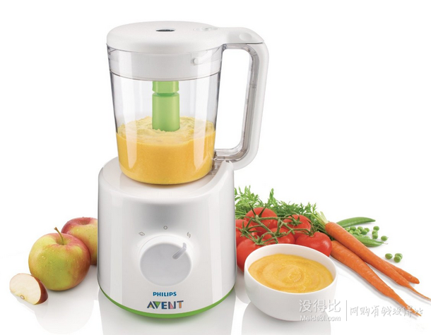 AVENT 飛利浦  新安怡 食品蒸制攪拌一體機(jī)（SCF870/20）輔食料理機(jī) 649元（699-50）