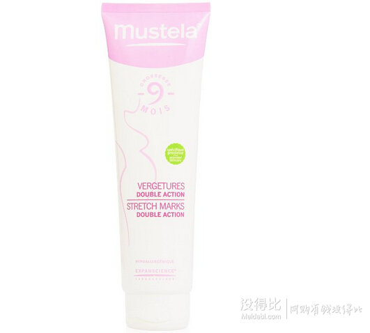 近200元差價！法國原裝進(jìn)口 Mustela 妙思樂 按摩霜 150ml  69元（99-30）