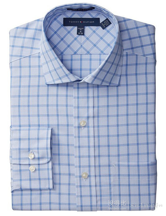 Tommy Hilfiger 男士 標準剪裁免燙格紋襯衫  148.34元