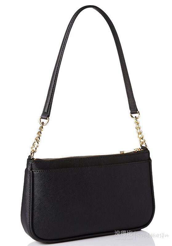 直郵到手￥443！Calvin Klein Studded 女士鉚釘裝飾 十字紋牛皮手提包