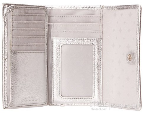 FOSSIL 化石Marlow Multifunction 女款真皮三折錢包