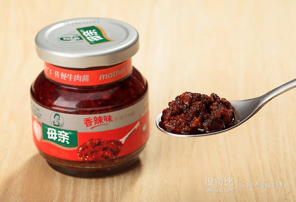 母親  佐餐牛肉醬（香辣味） 220g