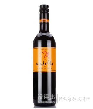 南非進(jìn)口紅酒 艾拉貝拉赤霞珠干紅葡萄酒 750ml   折約32.3元/瓶（39，每99-20）