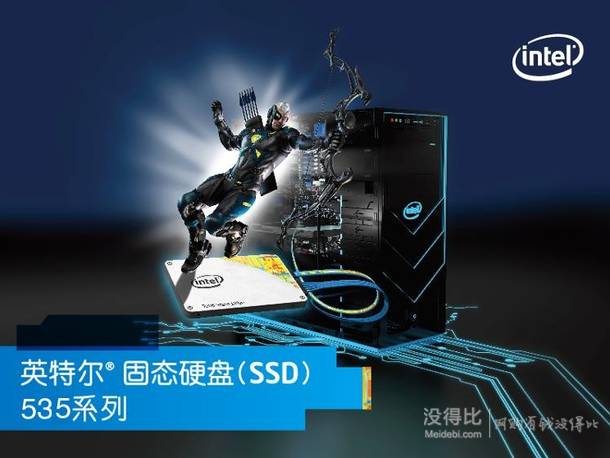 Intel 英特爾 535系列 240G SSD 固態(tài)硬盤 2.5寸 SATAIII(6.0Gb/s)  795元