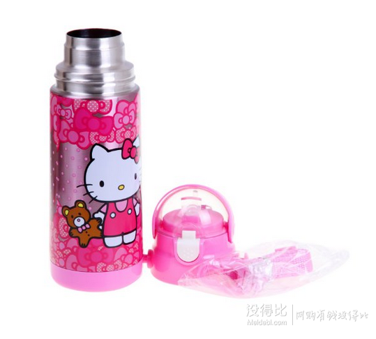 Hello Kitty 380ml 高真空保溫水壺KT6011 62.2元(124.4，下單5折）