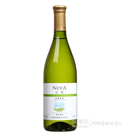 吳秀波代言！NIYA 尼雅 白葡萄酒 750ml 33.17元（67元，199元6件 ）