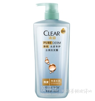 手機端：CLEAR 清揚 凈純頭皮專護 去屑洗發(fā)露 凈漾水潤 750ml+湊單品