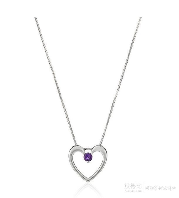 附實物圖！Sterling Silver 心形 925銀項鏈