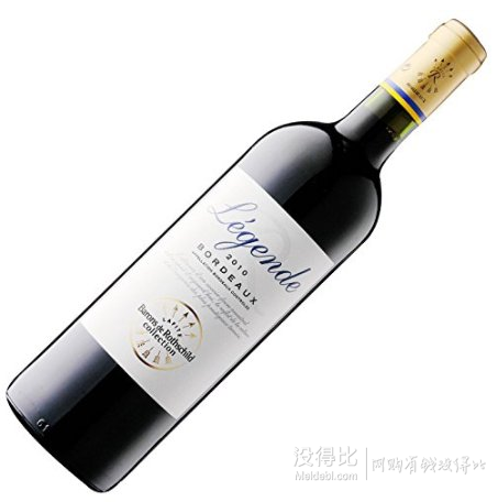 折約54.8元/瓶：Barons de Rothschild Collection拉菲傳奇波爾多干紅葡萄酒750ml*6 329元包郵
