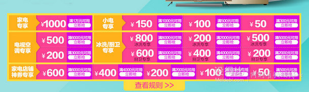 領(lǐng)券備用！京東家裝節(jié) 各品類券大集合 領(lǐng)券最高減1000元 白條24月免息