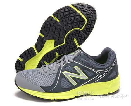 Newbalance  M390GY2男款織物低幫跑步鞋  249元