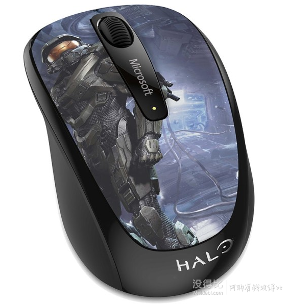 Microsoft  微軟 無線藍影便攜鼠標3500 Halo 限量版  89元