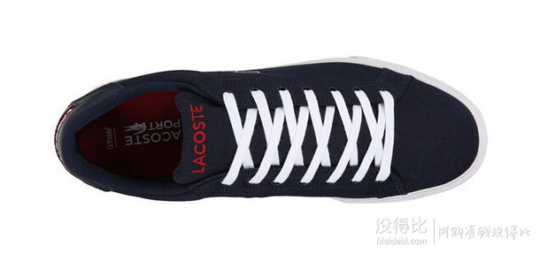 直郵到手約￥327！Lacoste 鱷魚 Grad VULC FB 男士帆布鞋