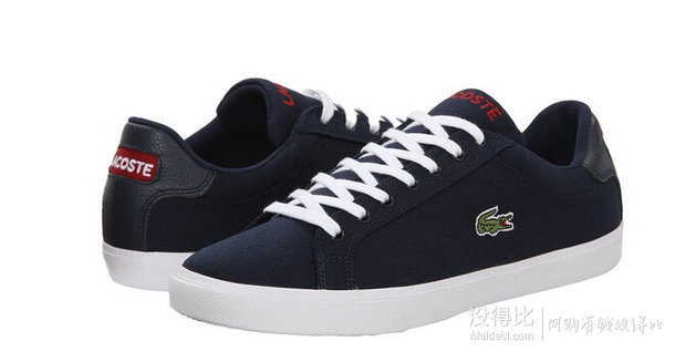 直郵到手約￥327！Lacoste 鱷魚 Grad VULC FB 男士帆布鞋