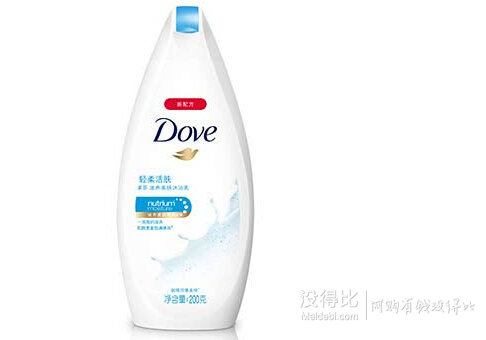 Dove多芬 滋養(yǎng)美膚沐浴乳 輕柔活膚200ml  11.41元（16.3元，2件7折）