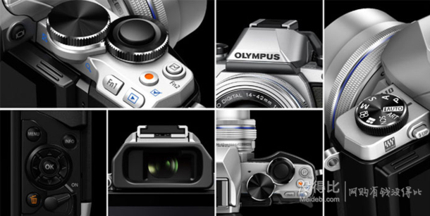 OLYMPUS 奧林巴斯 E-M10-1442-2R 微型單電套機(jī)（14-22mm套裝） 3399元包郵