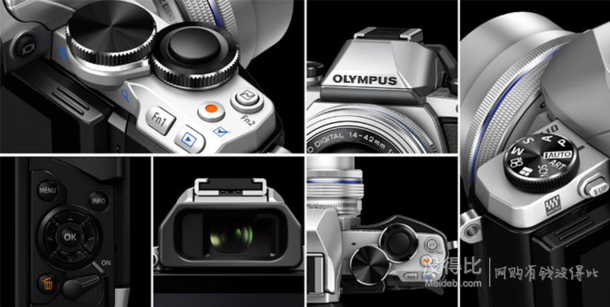 OLYMPUS 奧林巴斯 E-M10-1442-2R 微型單電套機（14-22mm套裝） 3399元包郵