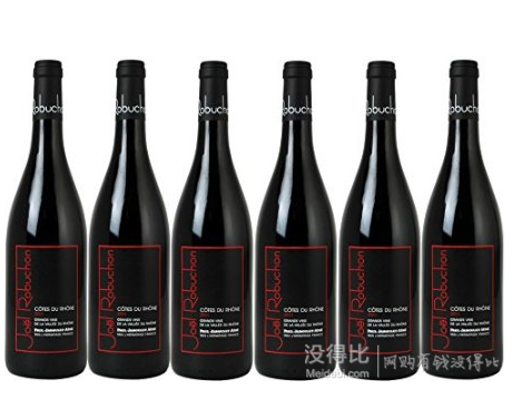 法國米其林餐廳專供酒！Joel Robuchon 喬爾·侯布匈  羅納河谷干紅葡萄酒箱裝  750ml*6  540元包郵（1080元，買2免1）